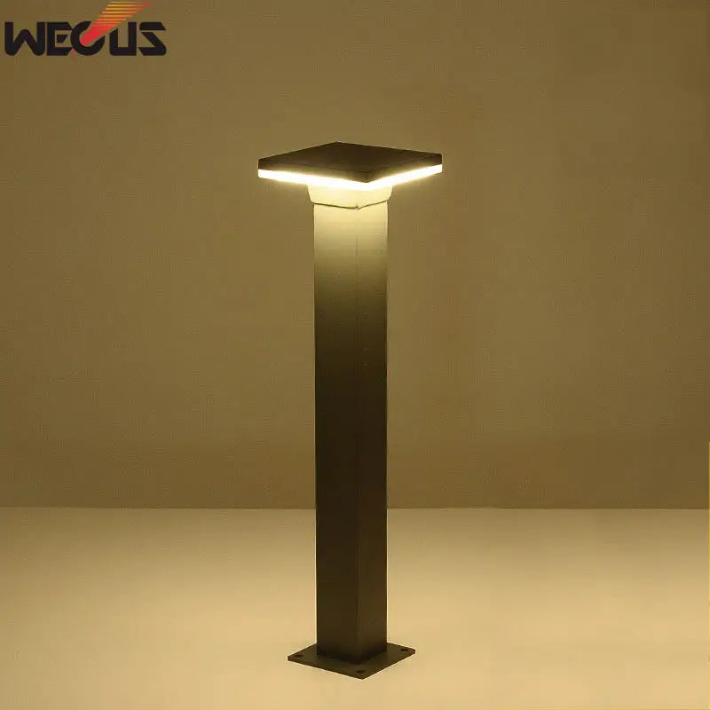 (WECUS) Modern Outdoor Waterproof Garden Light, Park Villa Community Lawn Lamp, Garden Outdoor Grass Landscape Lamp