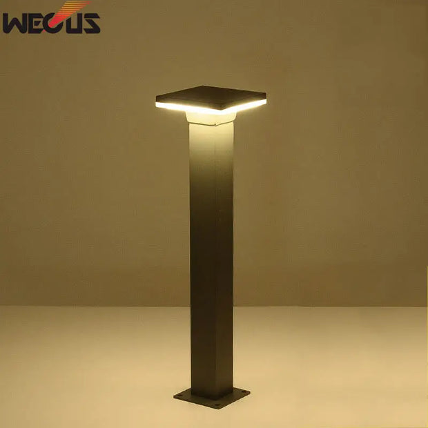 (WECUS) Modern Outdoor Waterproof Garden Light, Park Villa Community Lawn Lamp, Garden Outdoor Grass Landscape Lamp