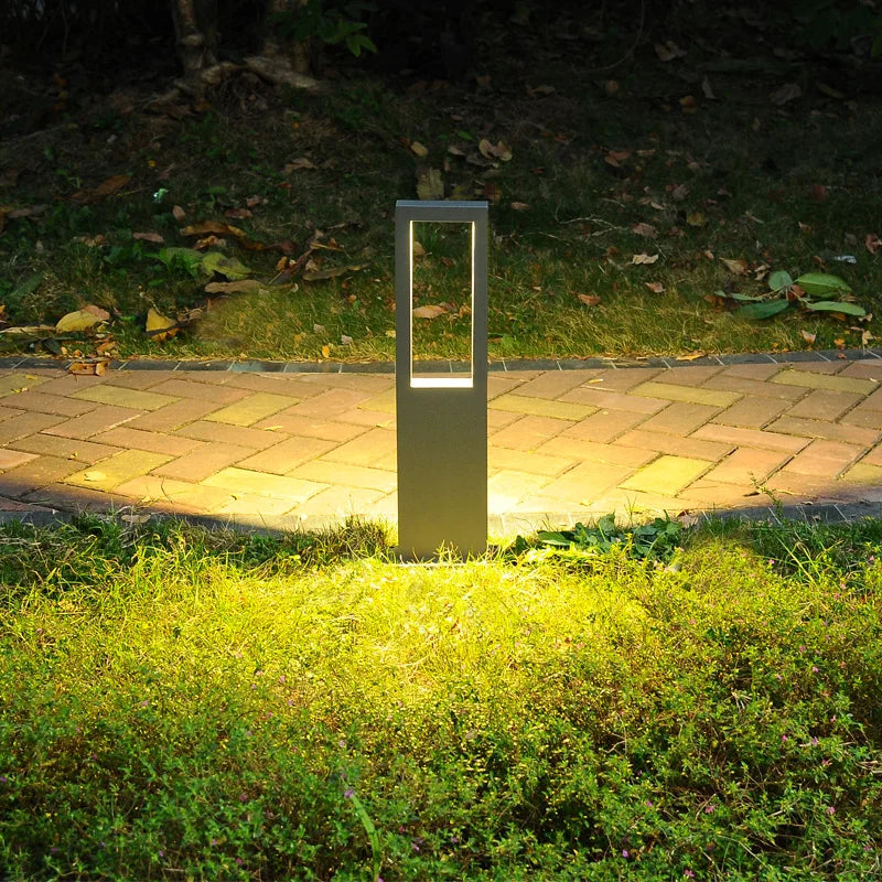 Modern LED Lawn Lamp for Villa Courtyard Outdoor Decoration Exterior Aluminum Light Garden Path Doorway And Asile Spot Lighting