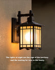 Modern Minimalist Wall Lamp Waterproof Outdoor European Style Courtyard Balcony Lighting for Chinese Corridor Aisle
