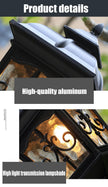 (H≈ 2.4m) Outdoor Courtyard Street Lamp European-Style Waterproof Retro Corridor Lamp Villa Outdoor High Pole Project
