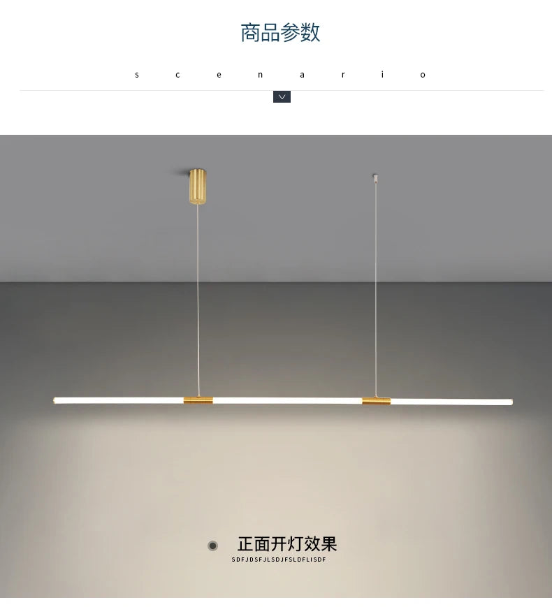 Led Pendant Light Kitchen Lighting Modern Chandeliers For Dining Room Dining Table Led Pendant Lamp Bronze Lustre App/Remote