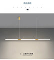 Led Pendant Light Kitchen Lighting Modern Chandeliers For Dining Room Dining Table Led Pendant Lamp Bronze Lustre App/Remote