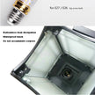 Modern Minimalist Wall Lamp Waterproof Outdoor European Style Courtyard Balcony Lighting for Chinese Corridor Aisle