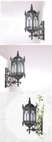Outdoor Super Bright Wall Lamp Aisle European Style Garden Wall Lamp Waterproof Simple Retro Villa Balcony Corridor Wall Lamp