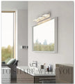 Modern Stair Led Wall Lamp Kitchen Bathroom Mirror Light Fixture Decor Bedroom Home Lighting White Metal Acrylic Sconce 110-220V