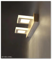 Modern Stair Led Wall Lamp Kitchen Bathroom Mirror Light Fixture Decor Bedroom Home Lighting White Metal Acrylic Sconce 110-220V