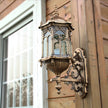 Outdoor Super Bright Wall Lamp Aisle European Style Garden Wall Lamp Waterproof Simple Retro Villa Balcony Corridor Wall Lamp
