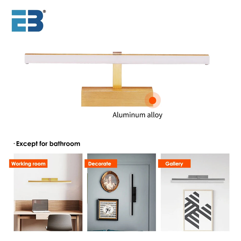Led Wall Light Mirror in The Bathroom 8W 41W Led Light Fixture Wall Modern Wall Light Fixtures Indoor Lamp for The Bathroom