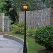 (H≈ 2.4m) Outdoor Courtyard Street Lamp European-Style Waterproof Retro Corridor Lamp Villa Outdoor High Pole Project