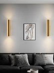 Minimalist Double Headed Cylindrical Wall Lamp Modern Indoor Lamps Background Wall Hallway Bedroom Light Up and Down Luminous