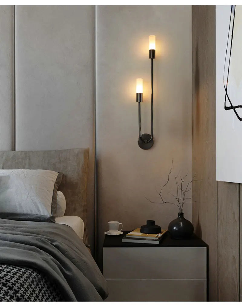 Modern LED Wall Lamps Wall Lighting Fixtures for Bedroom Living Room Indoor G9 Bulb LED Wall Sconce for Kitchen Dinning Room