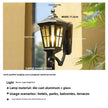 Outdoor Waterproof Wall Lamp For Garden Villa Gate Outdoor European-Style Courtyard Balcony Exterior Wall Lamp Retro Wall Lamp