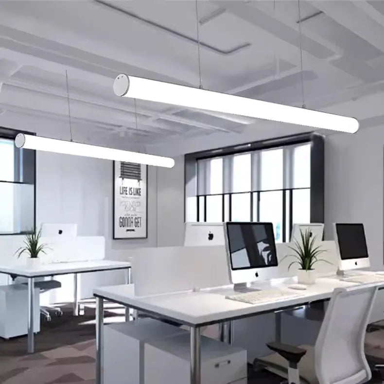 270 Luminescence Circular Led Aluminum Profile 20/30/40Mm Led Channel Diffuser Linear Bar Light Long Strip Pendant Lamp Tubes