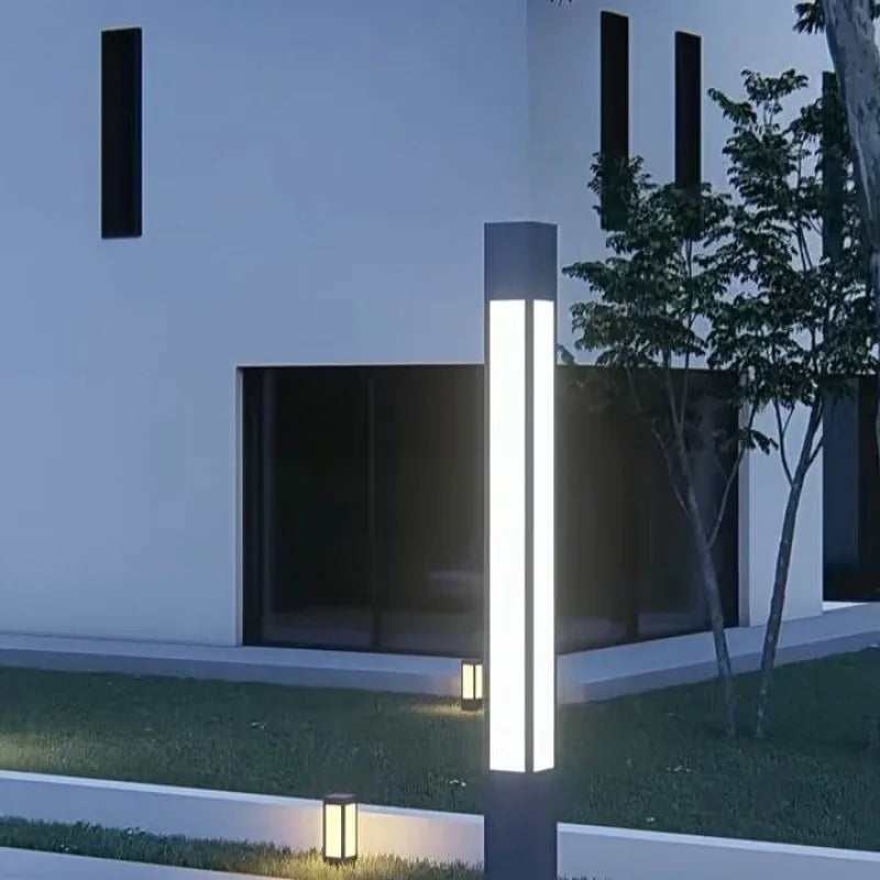 Landscape lights are connected to the community, garden landscape lights, and courtyard lights are now made of solar energy