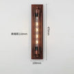 American Flute Wall Lamp Unique LOFT Restaurant Bar Grill Hallway Iron Wall Light Rustic Industrial Decor Edison Bulb Fixture