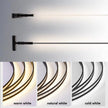 Minimalist LED Skyline Linear Light COB Modern Wall Lamp for Living Room Bedroom Art Exhibition Wall DIY Decor Strips Sconce