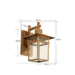 Exterior Wall Lamp Outdoor Lamp Waterproof Garden Lamp Balcony Wall Lamp Stairway Aisle Entrance Door Outdoor Wall Lamp