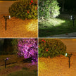 Solar LED Spotlight for Outdoor Garden Landscape Lighting Waterproof Solar Powered Spot Lights for Garden Lawn Yard Walkway
