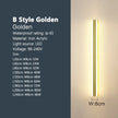 Outdoor waterproof wall lamp LED strip background wall lamp stair garden lamp living room bedroom bedside ip65 wall lights
