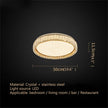 WPD Modern Simple Ceiling Lamps Creative LED Crystal Decorative For Home  Lighting