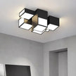 Nordic Designer Combination Honeycomb LED Indoor Ceiling Lamp,Remote Dimming Lustres Living Room Pendant Light Bedroom Decor