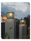 Solar Column Head Lamps Waterproof Courtyard Lamps Gate Pillar Lamps Wall Column Lamps Outdoor Villa Column Head Lamps