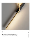 Modern Bedside Led Wall Lamps For Living Room Stairs Office Loft  Bedroom Interior Wall Light Fixture Wall Lamp Home Decr