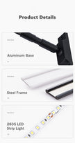 Minimalist LED Skyline Linear Light COB Modern Wall Lamp for Living Room Bedroom Art Exhibition Wall DIY Decor Strips Sconce
