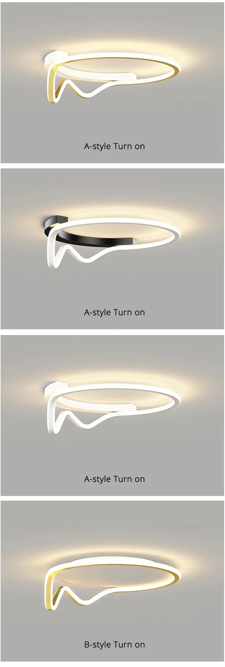 Villa Office LED Chandelier New Shape For Foyer Bedroom Dining Room Studyroom Hotel Restaurant Living Room Kitchen Indoor Lamp