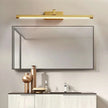 Modern Gold Copper Wall Light Rotatable Mirror Bathroom Bedroom Sconce Brass Simple Lamp GN421TN