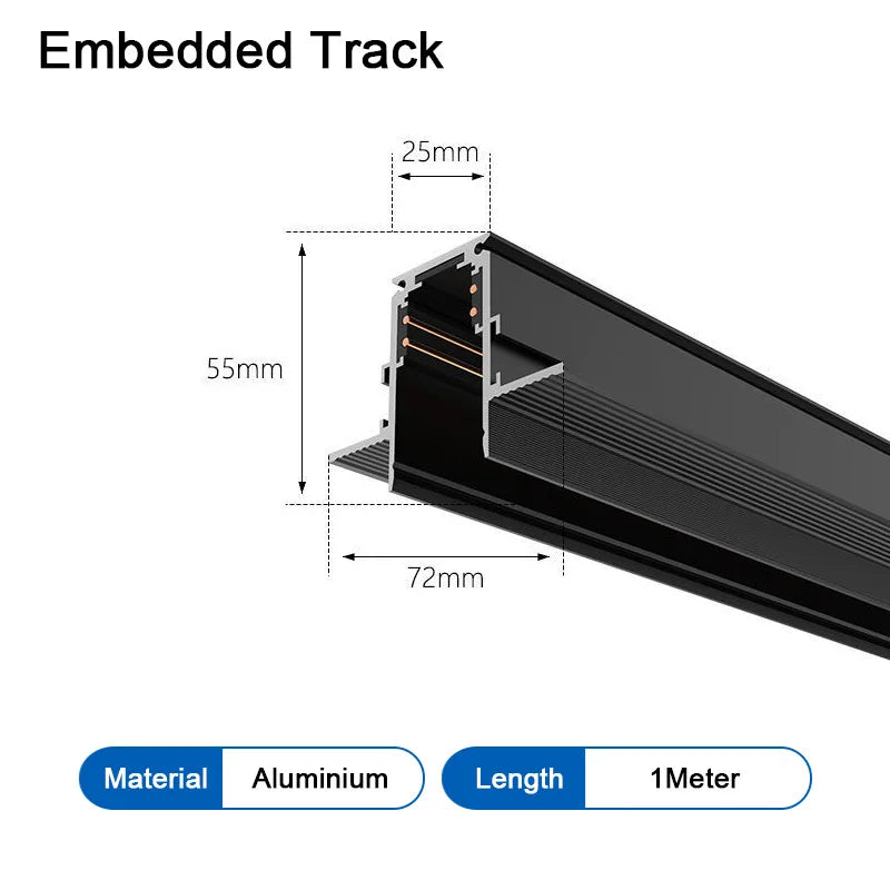 Tuya Bluetooth Dimmable Zigbee Magnetic Smart Rail Track Light Led Lamp Ceiling Light Spotlight Fixture Downlight Magnet Home