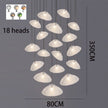 Nordic home decoration, stair chandelier, living room and dining room Pendant lights, ceiling light, indoor lighting