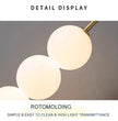 Nordic Wind Gourd Wall Lamp Minimalist LED Milky White Light For Living Room Study Bedroom Bedside Home Decoration Light Fixture