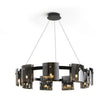 2026 Pendant Light For Bedroom Living Room Kitchen Dining Table Bar Home Decor Modern LED Glass Tile Suspension Lamp Smoke Gray