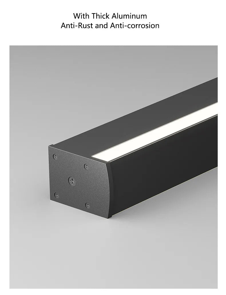 Minimalist Long Wall Lamp Modern Simple One Word Living Room Staircase Creative Background Wall Line Bedroom Bedside Light