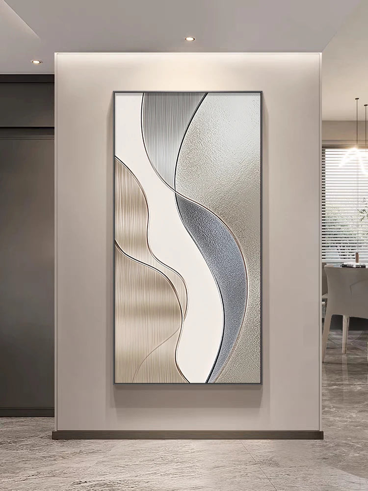 Entrance Foyer Decoration Painting Light High-end Ornament Led Room Light Interior Wall Lamp Home Decoration Item Picture