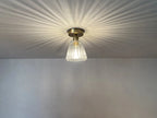 Modern Pendant Ceiling Lamp with Glass Shade for Kitchen Aisle Balcony Bedroom Home Art Deco Led Ceiling Lights Fixtures E27