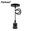Retro Pendant Lights E27 110V 220V Socket Vintage Aluminum ceiling Light Bedside multicolour chandelier Light Industrial Lamp