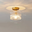 Modern Pendant Ceiling Lamp with Glass Shade for Kitchen Aisle Balcony Bedroom Home Art Deco Led Ceiling Lights Fixtures E27