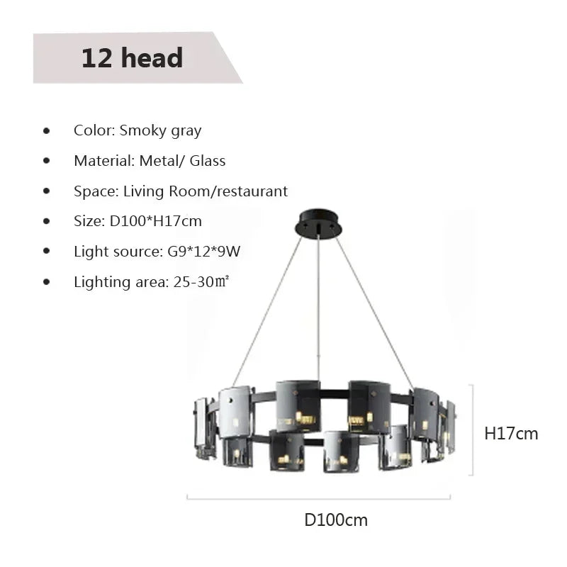 Modern Luxury Living Room Pendant Light Minimalist Bedroom Designer Home Lamp Creative Restaurant Bar Counter Main Light