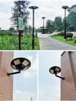 Solar Street Light 300W 400W 500W Waterproof Yard Lamp PIR Motion Sensor Garden Outdoor UFO Lighting with Remote