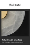 LUMA Modern Luxury Creative Marble Wall Light - Alabaster Marble Wall Sconce for Bedroom Bedside Living Room Aisle Indoor Decor