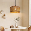 Wicker Rattan Pendant Lamp Teahouse Homestays Decorative Pastoral Retro Pendant Light Kitchen Corridor Bedroom Dining Chandelier