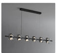 Modern Hanging Led Pendant Lights For Dining Room Kitchen Island long Bar Chandeliers decoration home decor Black light fixtures