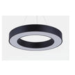 Modern minimalist geometric pendant lights, for dining room, gymnasium, LED hollow pendant lights, supermarket circular lights