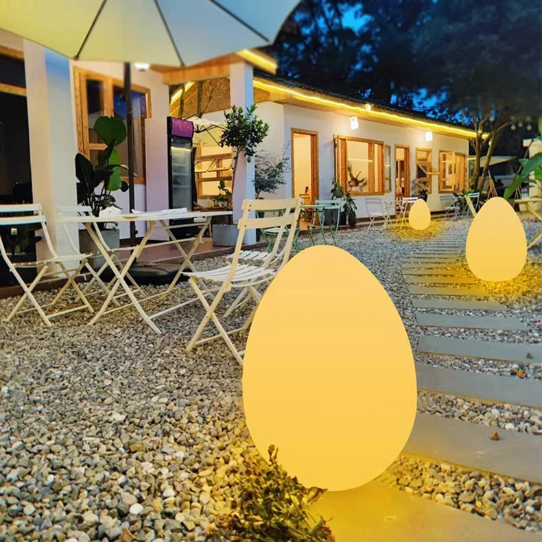 Luminous dinosaur egg lawn solar LED outdoor lighting solar lights outdoor garden decoration outdoor garden lights