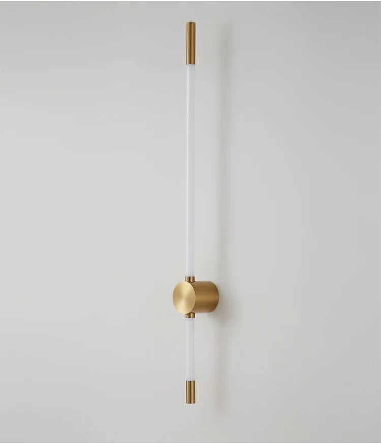 Modern LED Long Wall Lights for Bedroom Lighting Living Room Background Decorate Stairs Lamp Hotel Black Gold Sconce Fixtures