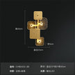 Modern Gold Full Copper Glass Living Room Wall Lamps Hotel Lobby Aisle Villa Bathroom Bedroom Home Art Deco Wall Lights