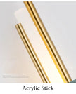 Luxury Green White Marble Wall Lamp Living Room Lobby Bedroom Golden Decor Bedside Sconce Hotel Aisle Staircase Led Light 6W